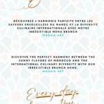 Menu Mozaikart Coffee N’Brunch Marrakech March 2024 362316-873300